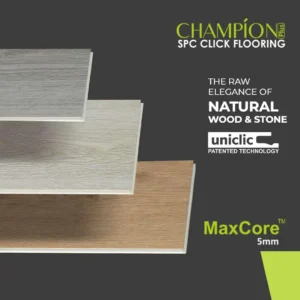 Lantai SPC Maxcore tebal 5mm Denpasar Bali